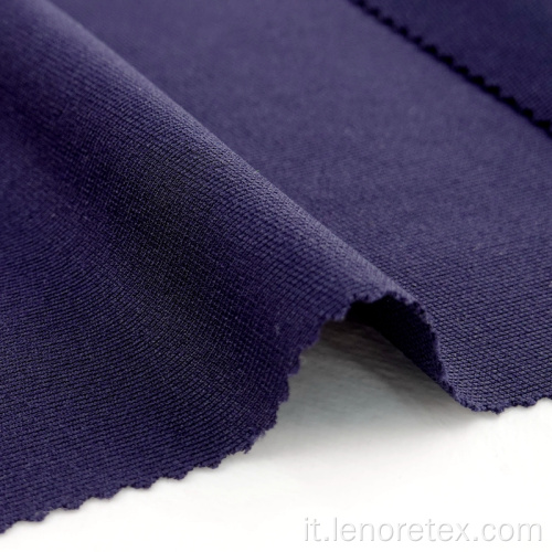 Tessuto riciclato in poliestere Blue DTY Polyester Spandex